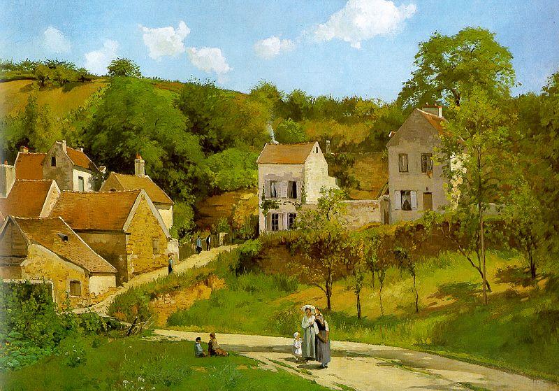 Camille Pissaro The Hermitage at Pontoise